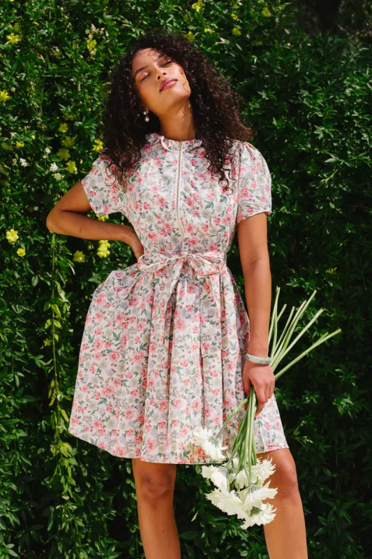 Chelsea Dress in Cream Floral - FINAL SALE sold by Ivy City Co