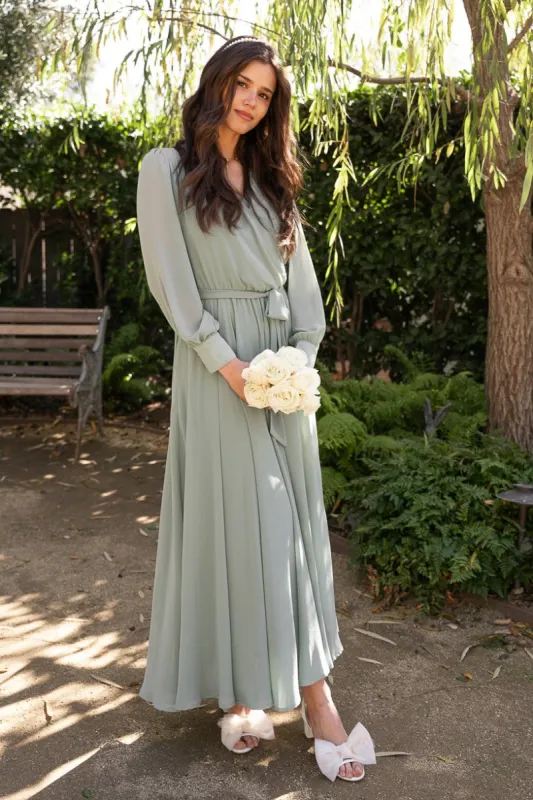 Andie Dress in Sage sold by Ivy City Co