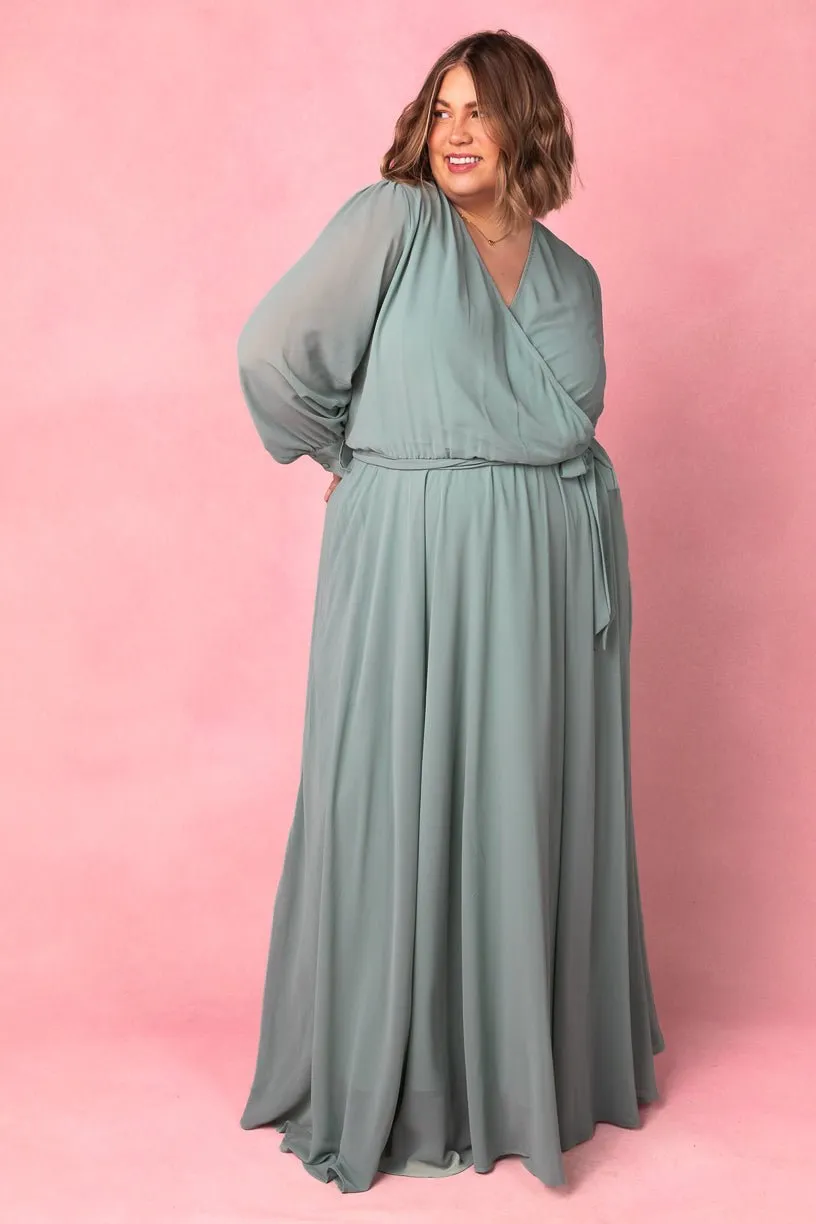 Andie Dress in Sage sold by Ivy City Co product image thumbnail 4