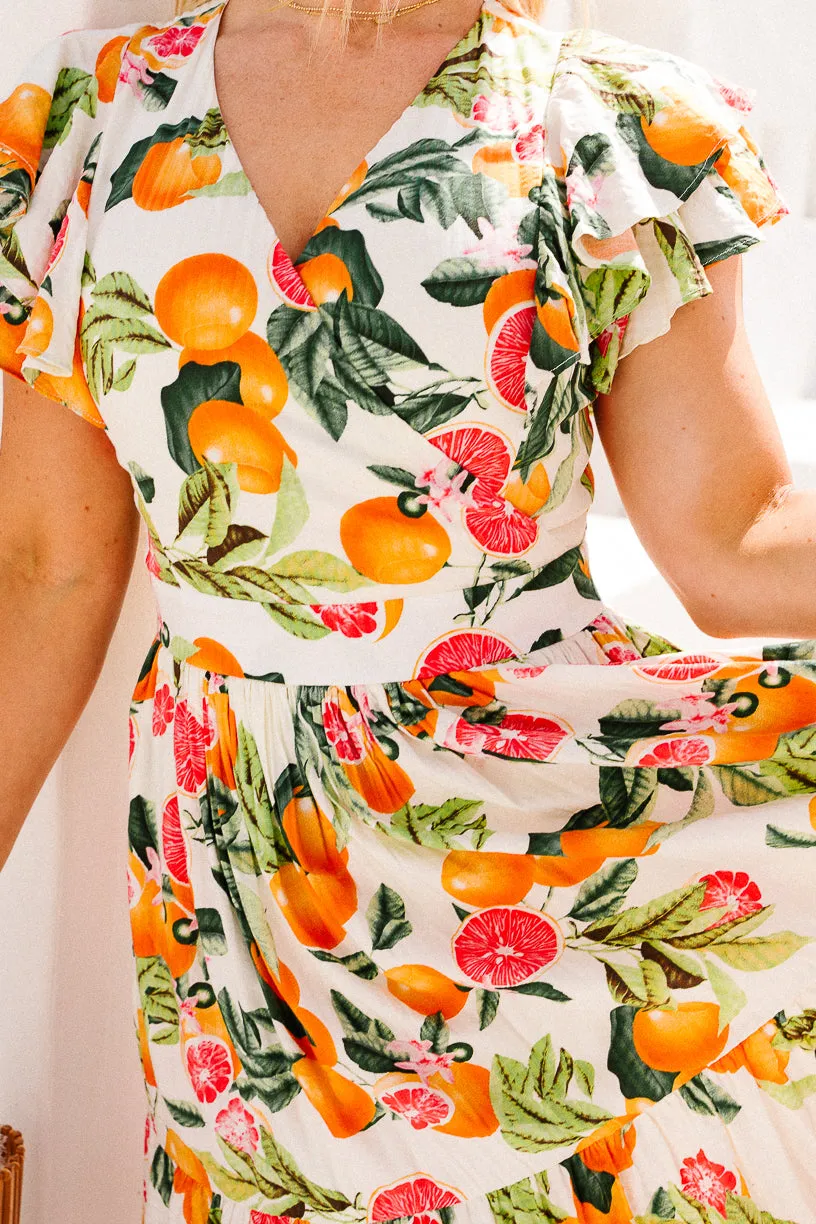 Trixie Dress in Citrus sold by Ivy City Co product image thumbnail 3