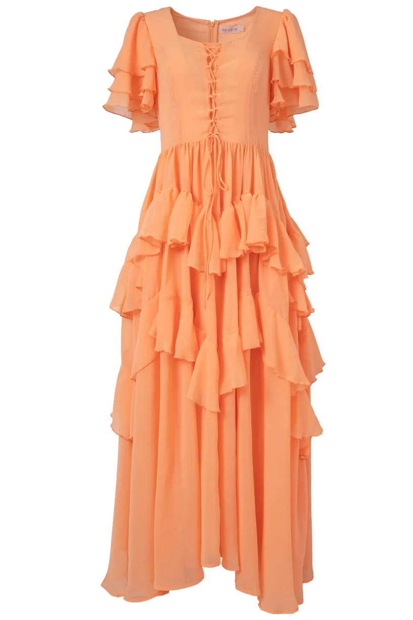 Solana Dress in Apricot - FINAL SALE sold by Ivy City Co product image thumbnail 5