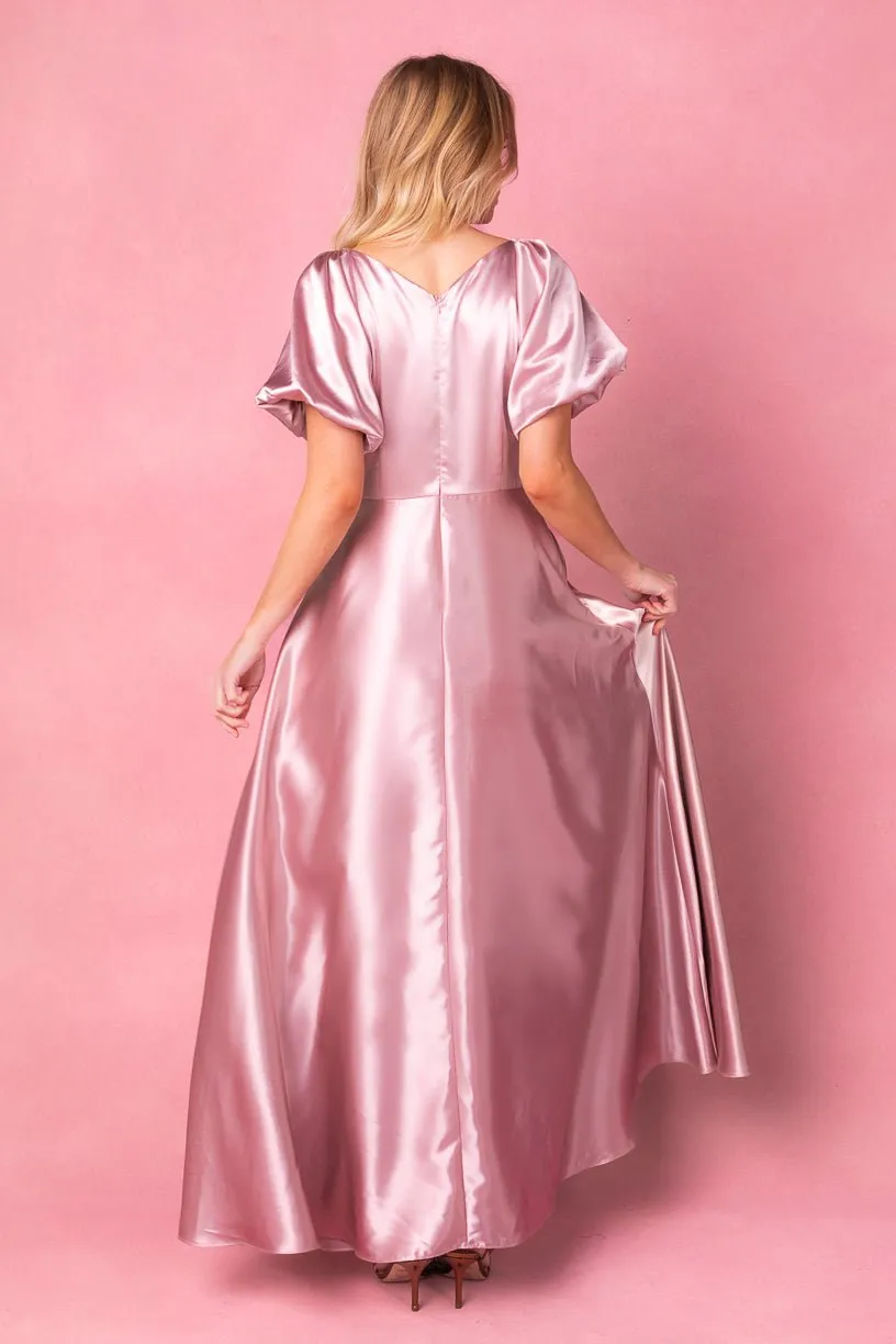 Tessie Dress in Blush sold by Ivy City Co product image thumbnail 4