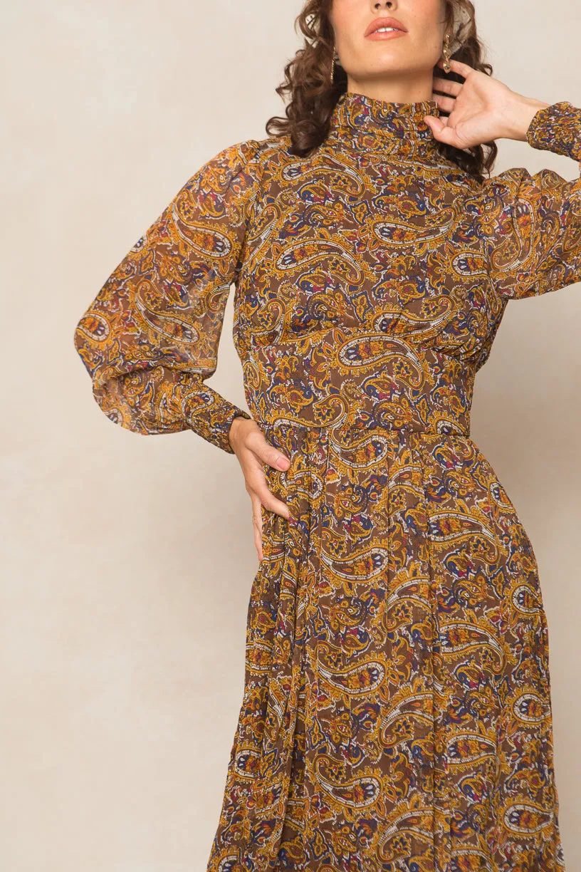 Payton Dress in Paisley sold by Ivy City Co product image thumbnail 3