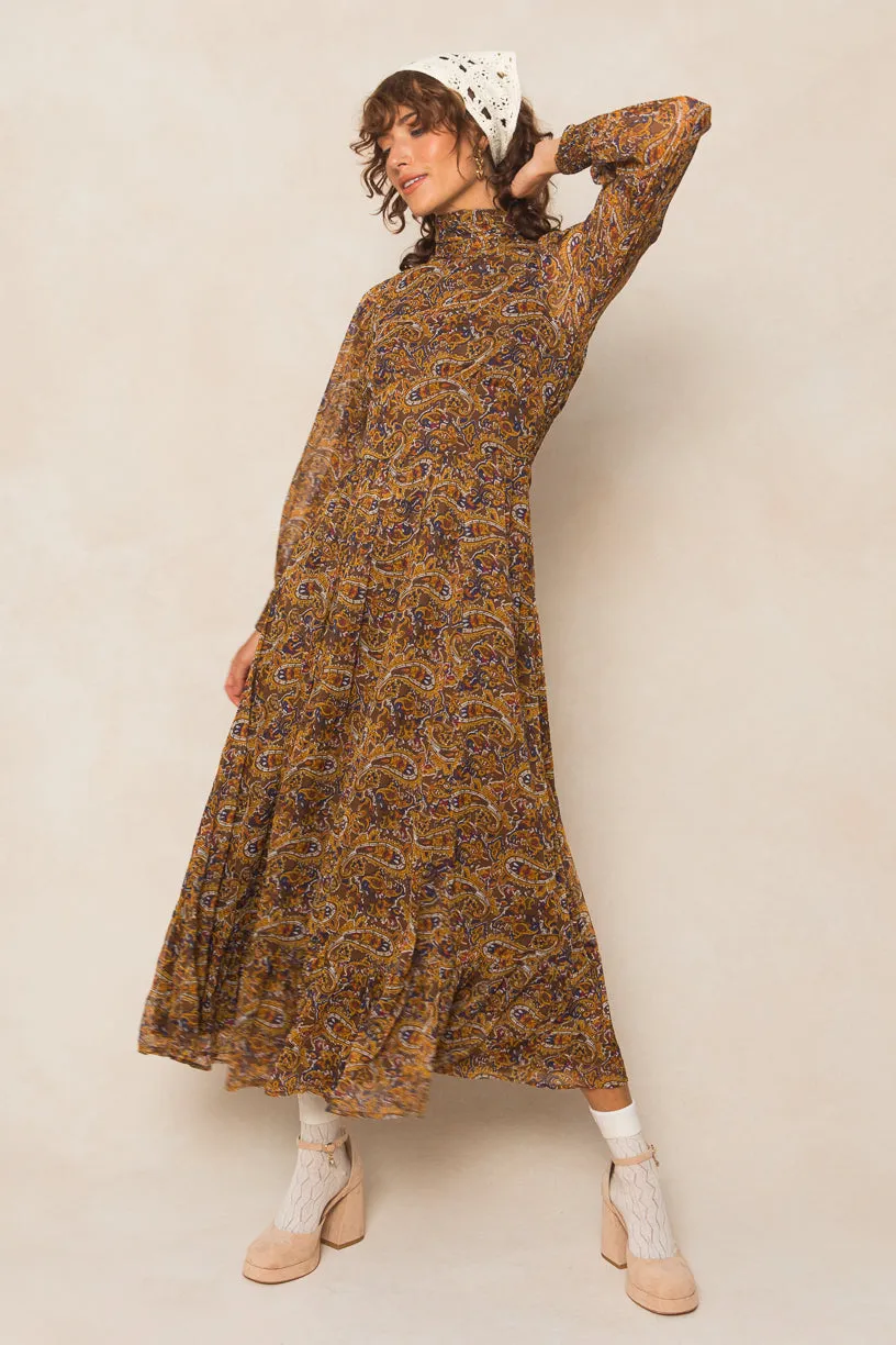 Payton Dress in Paisley sold by Ivy City Co