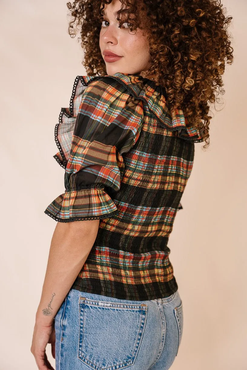 Gracie Top in Plaid - FINAL SALE sold by Ivy City Co product image thumbnail 5