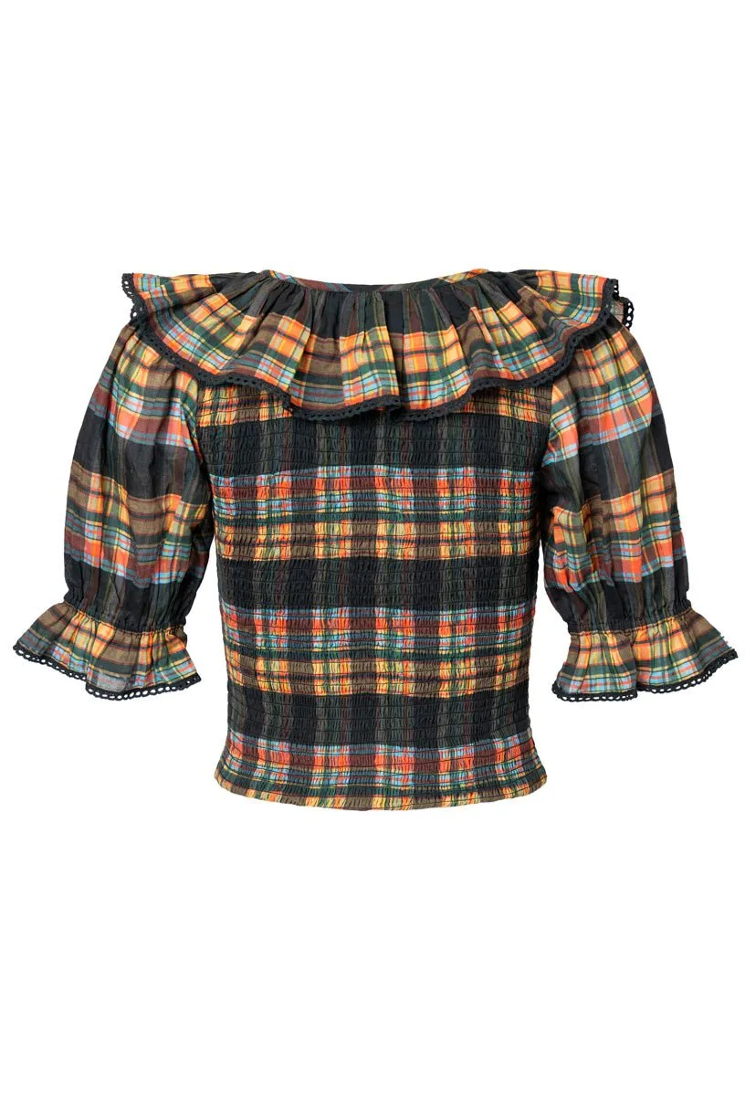 Gracie Top in Plaid - FINAL SALE sold by Ivy City Co product image thumbnail 3