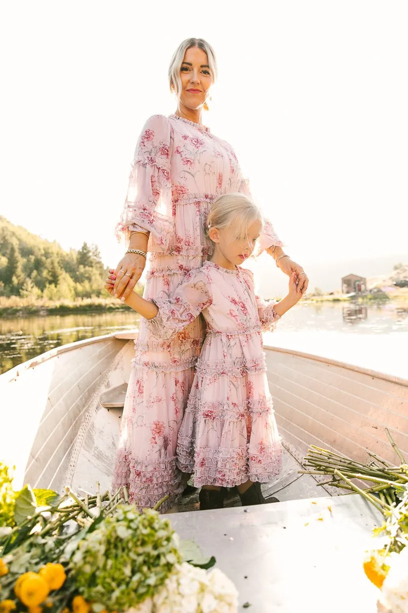 Geneva Dress in Mauve Floral - FINAL SALE sold by Ivy City Co product image thumbnail 5