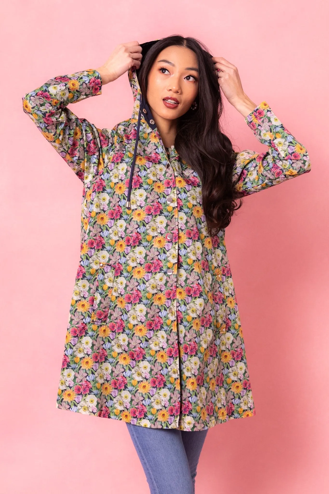 London Raincoat Made With Liberty Fabric - FINAL SALE sold by Ivy City Co product image thumbnail 3