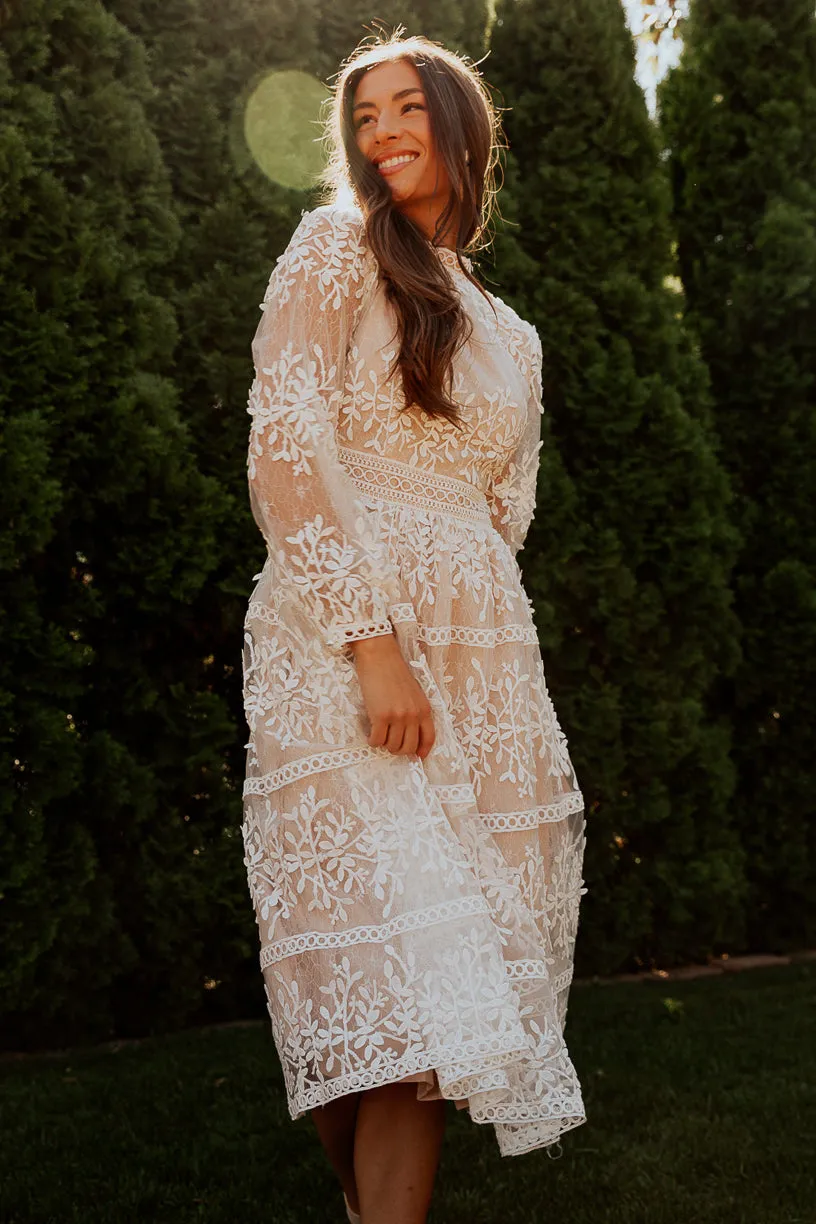 Sicily Dress - Champagne Lining sold by Ivy City Co product image thumbnail 4