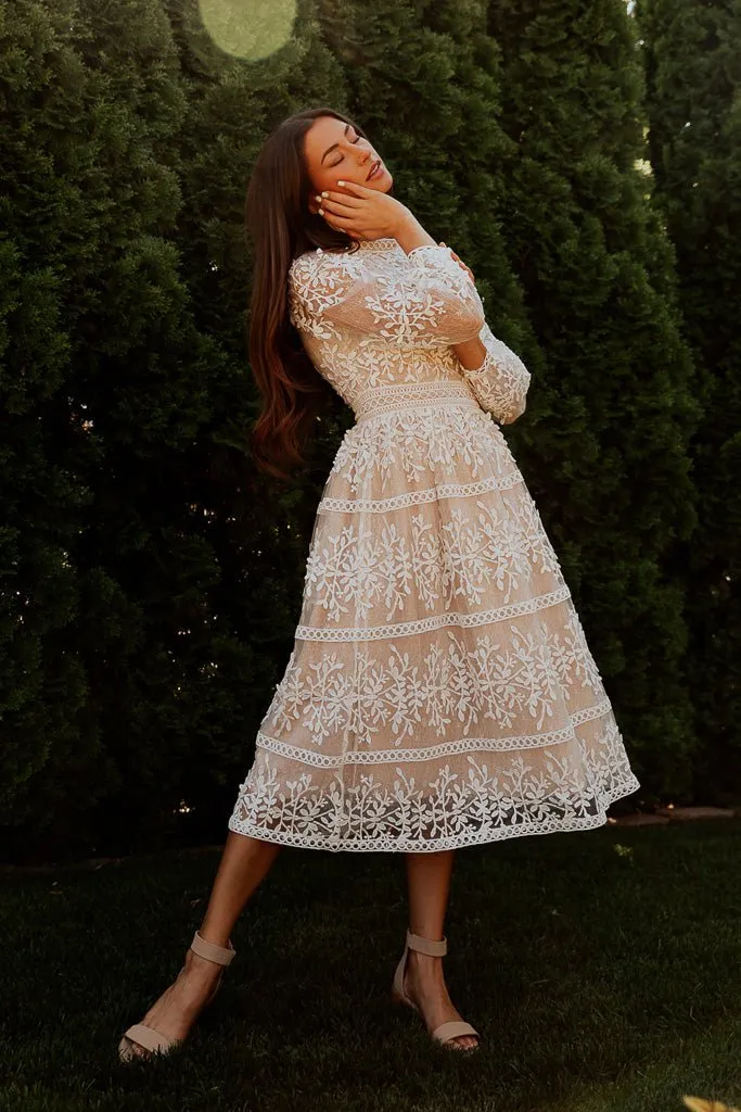 Sicily Dress - Champagne Lining sold by Ivy City Co product image thumbnail 2