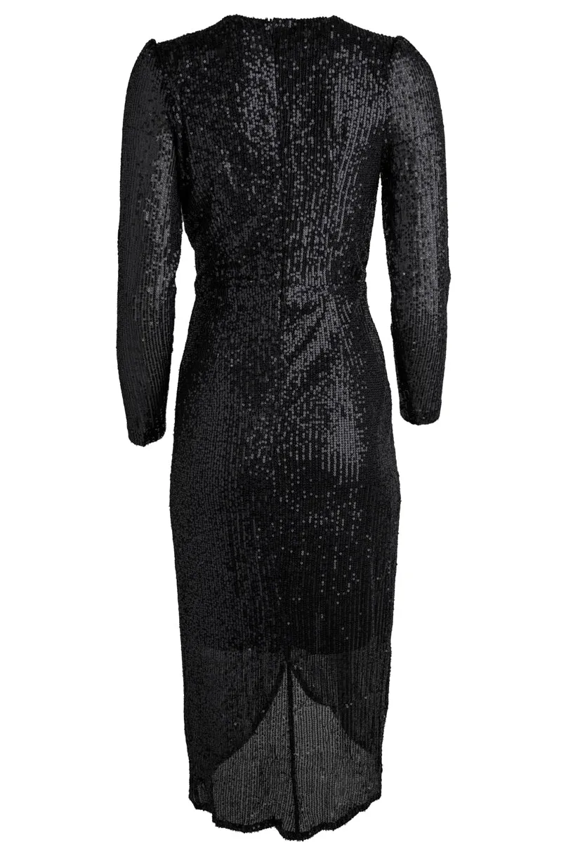 Starstruck Dress in Black sold by Ivy City Co product image thumbnail 3