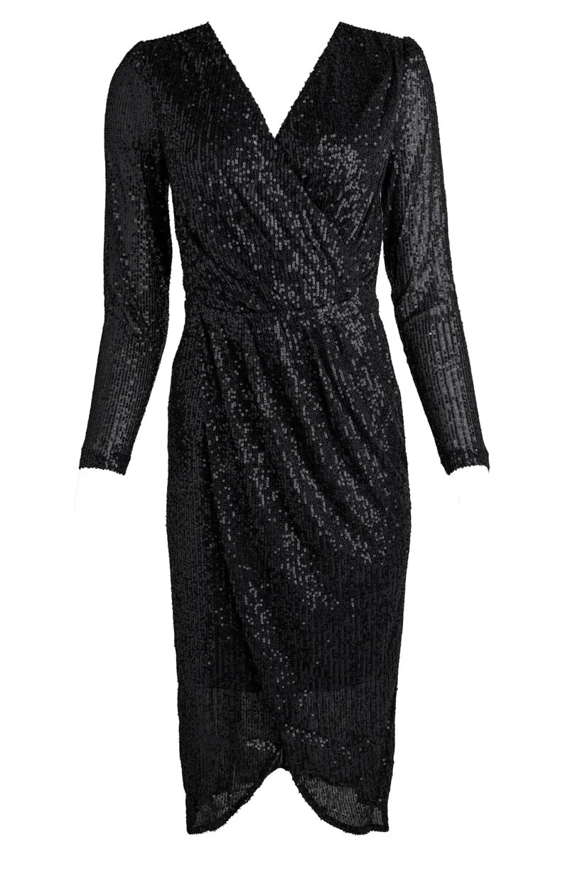 Starstruck Dress in Black sold by Ivy City Co product image thumbnail 2