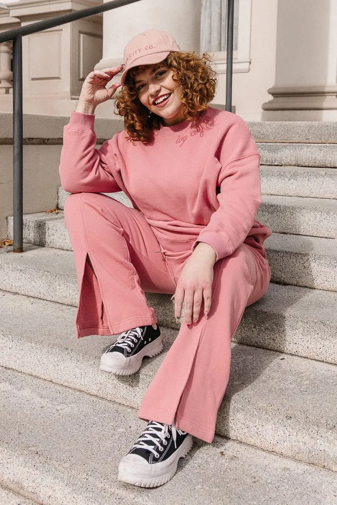 Ivy Sweatshirt in Pink sold by Ivy City Co product image thumbnail 3
