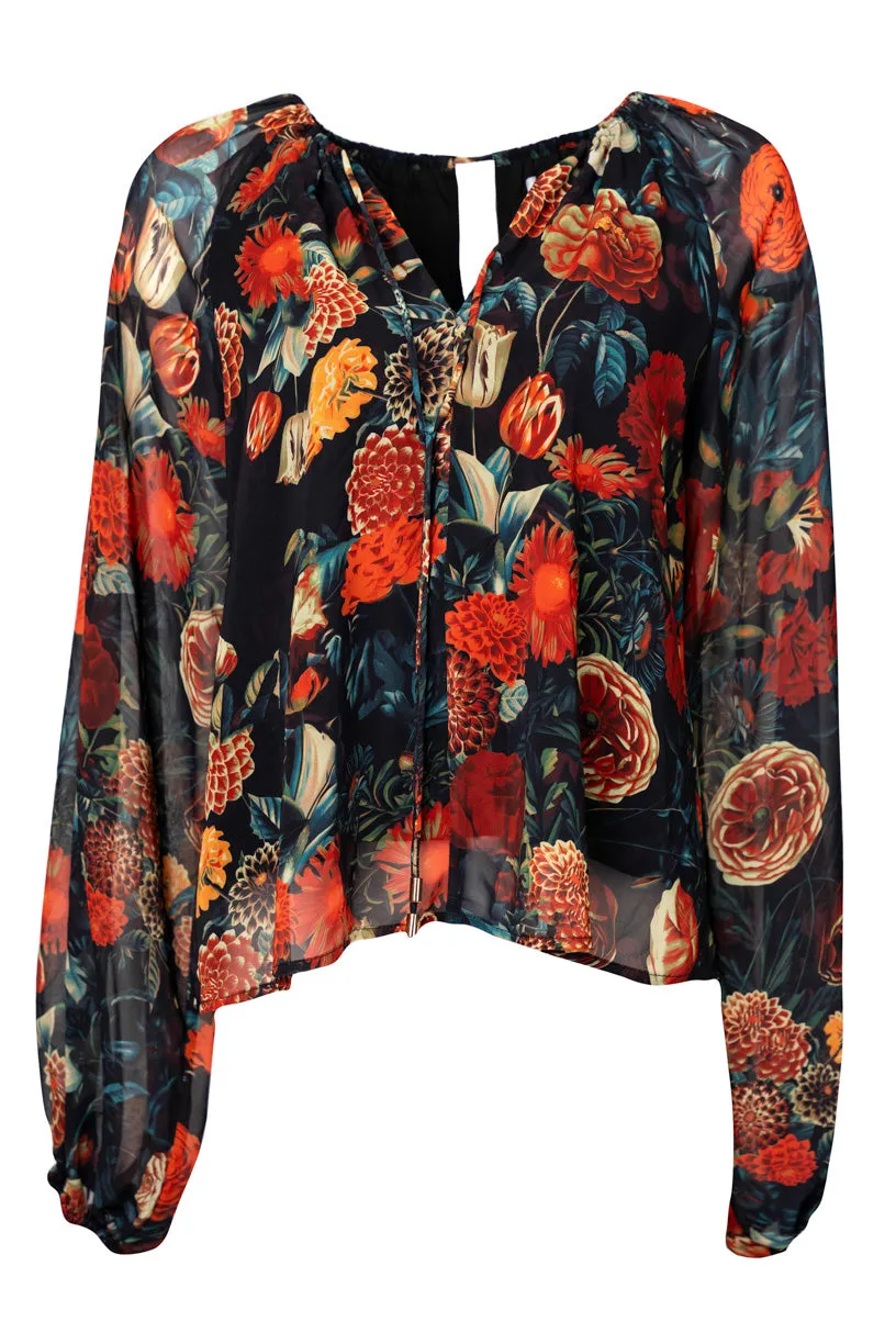 Imogen Top in Moody Floral - FINAL SALE sold by Ivy City Co product image thumbnail 2