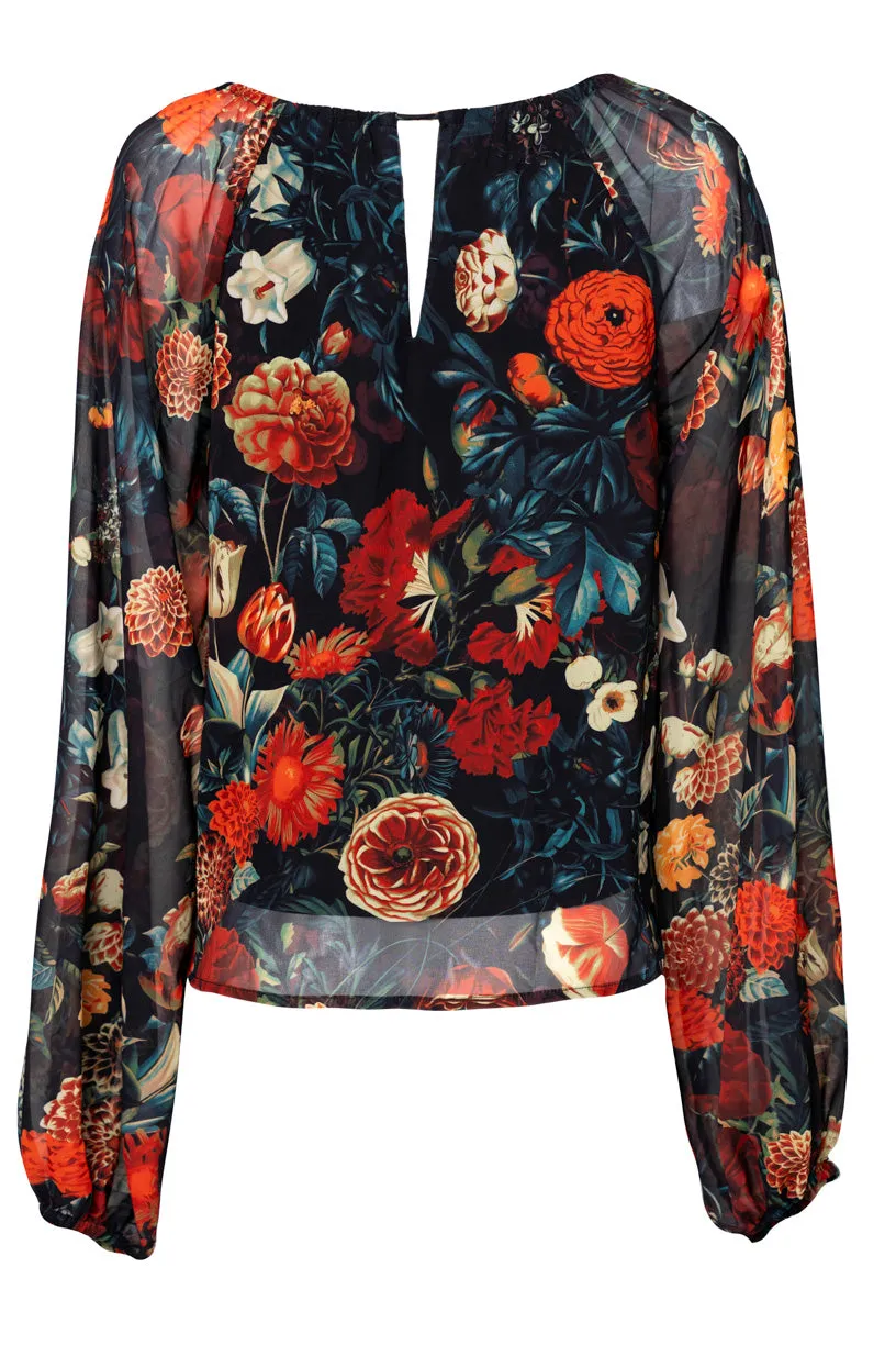 Imogen Top in Moody Floral - FINAL SALE sold by Ivy City Co product image thumbnail 3