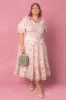 Roselyn Dress in Pastel Floral - FINAL SALE sold by Ivy City Co