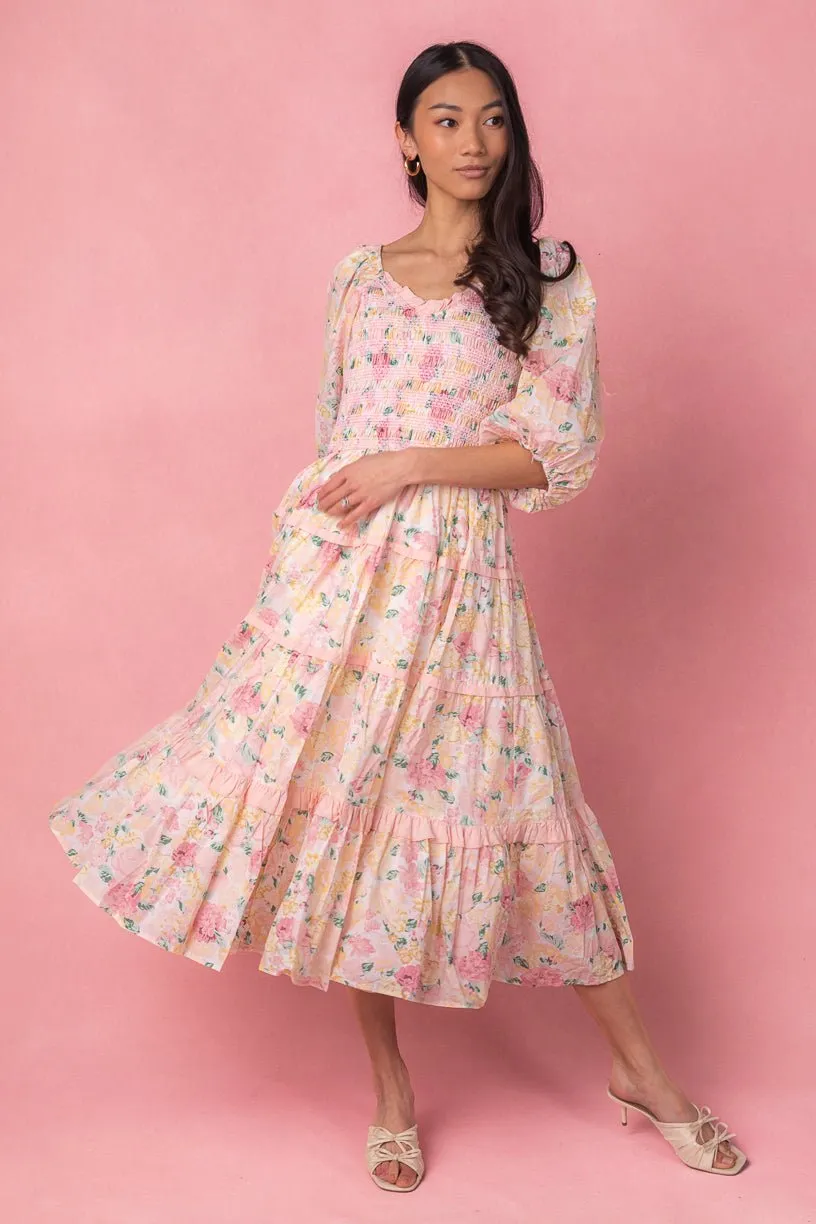 Roselyn Dress in Pastel Floral - FINAL SALE sold by Ivy City Co product image thumbnail 2