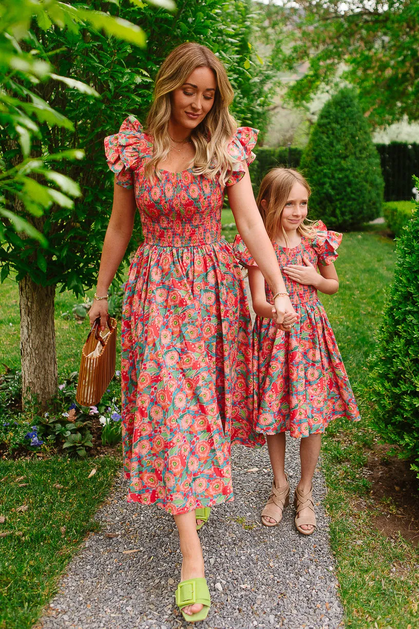 Hattie Dress in Poppy sold by Ivy City Co product image thumbnail 3