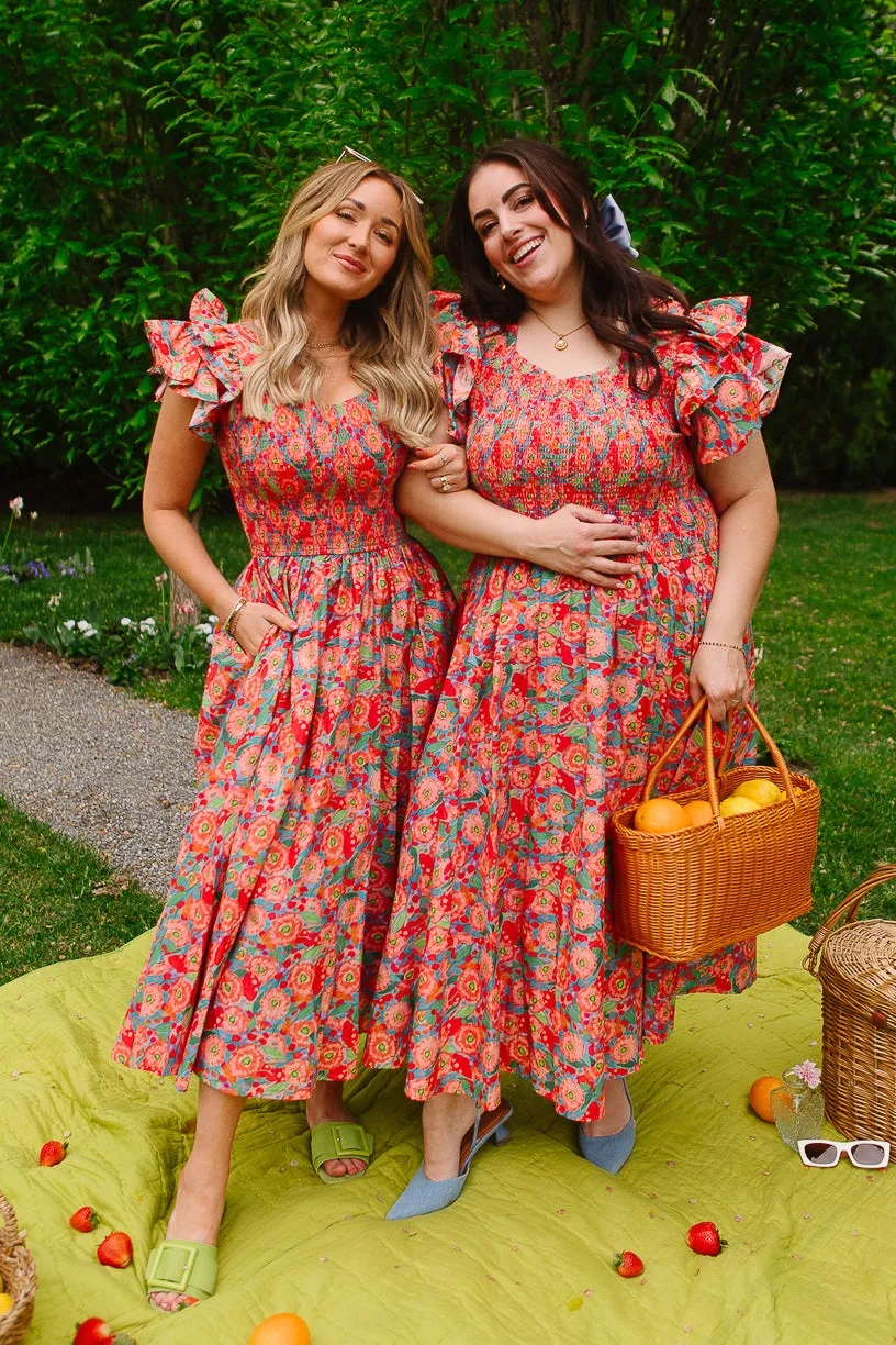 Hattie Dress in Poppy sold by Ivy City Co product image thumbnail 2