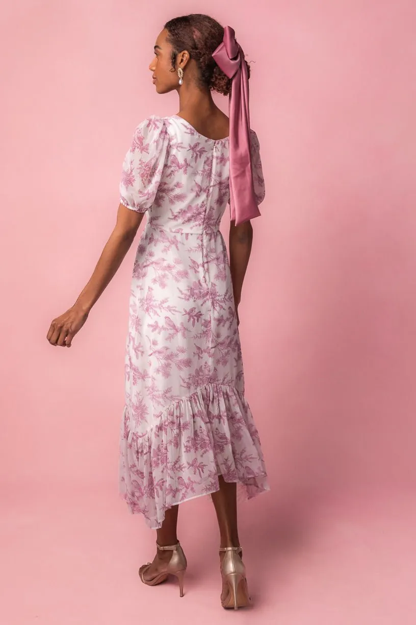 Wren Dress in Pink Toile - FINAL SALE sold by Ivy City Co product image thumbnail 4