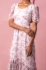 Wren Dress in Pink Toile - FINAL SALE sold by Ivy City Co