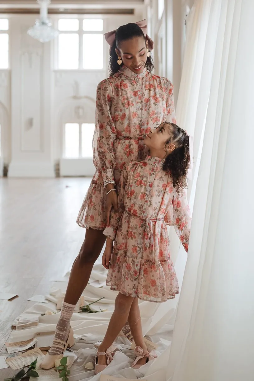Eleanor Dress in Pink Floral - FINAL SALE sold by Ivy City Co product image thumbnail 5