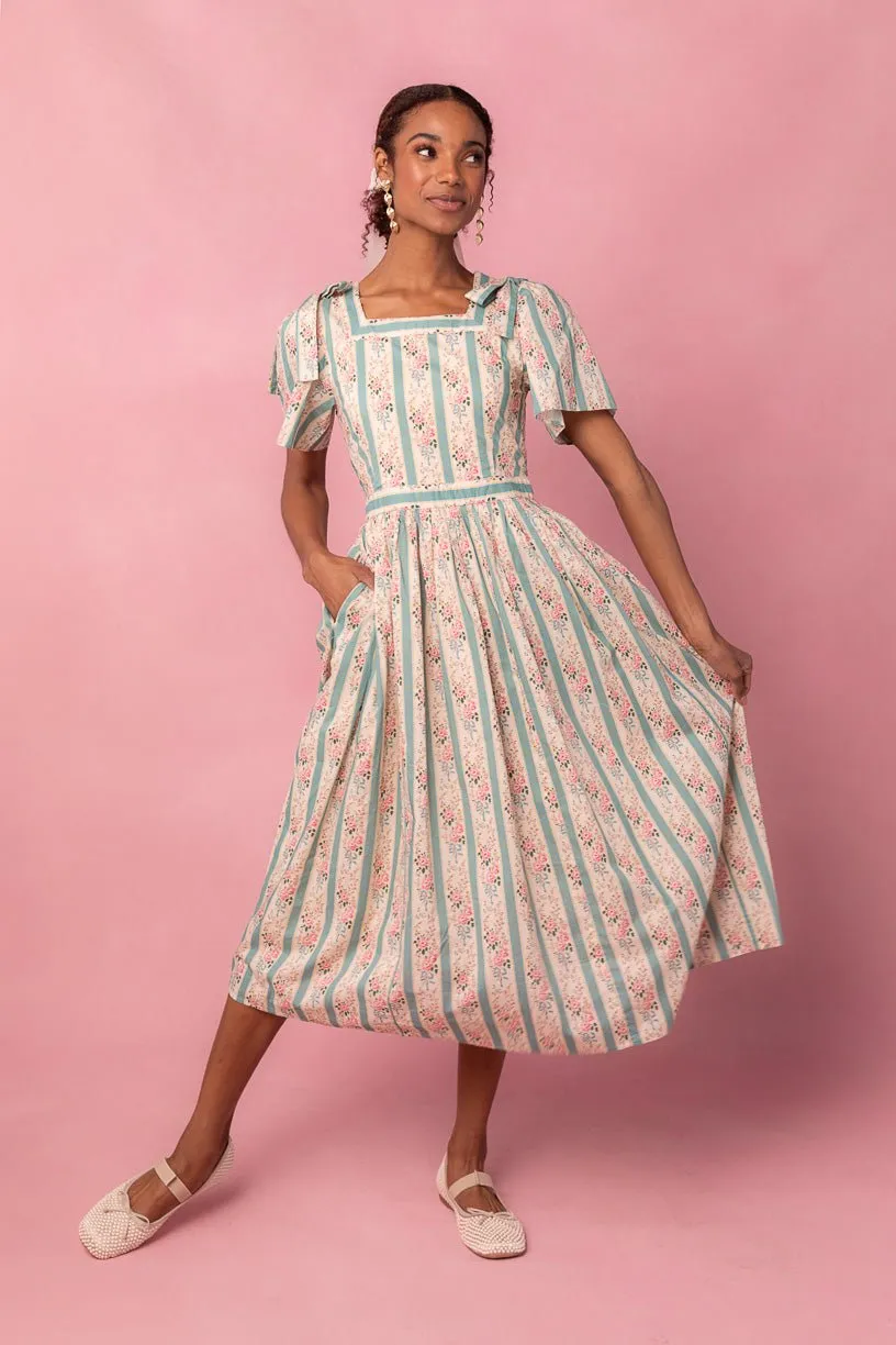 Sonnet Midi Dress in Vintage Rose - FINAL SALE sold by Ivy City Co