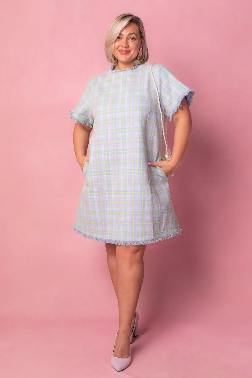 Reese Shift Dress in Periwinkle Blue - FINAL SALE sold by Ivy City Co product image thumbnail 2
