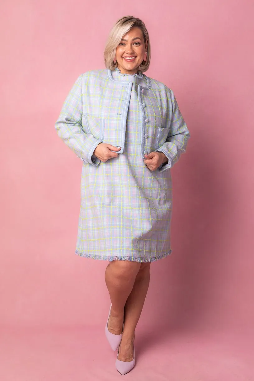 Reese Shift Dress in Periwinkle Blue - FINAL SALE sold by Ivy City Co product image thumbnail 4