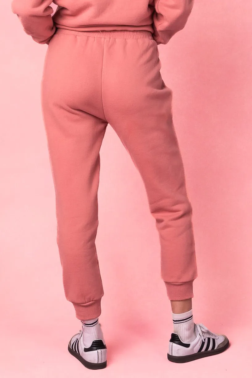 Ivy Jogger Sweatpants in Pink sold by Ivy City Co product image thumbnail 4
