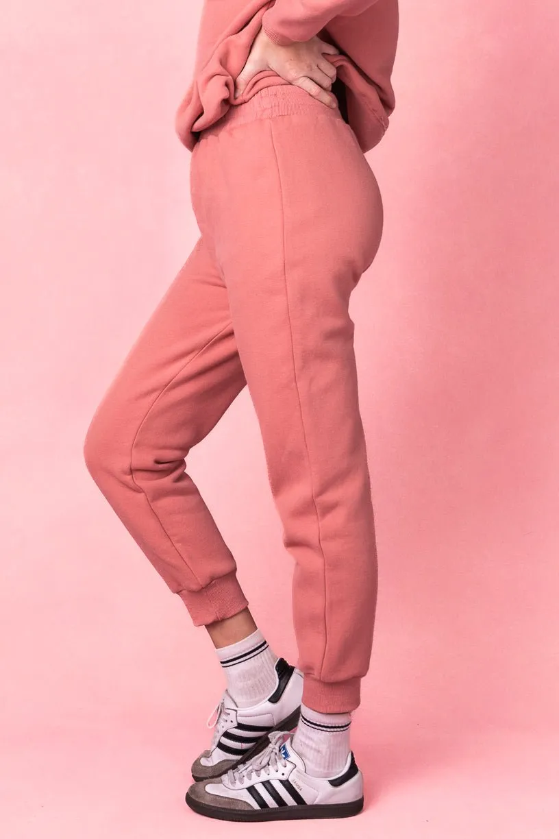 Ivy Jogger Sweatpants in Pink sold by Ivy City Co product image thumbnail 3