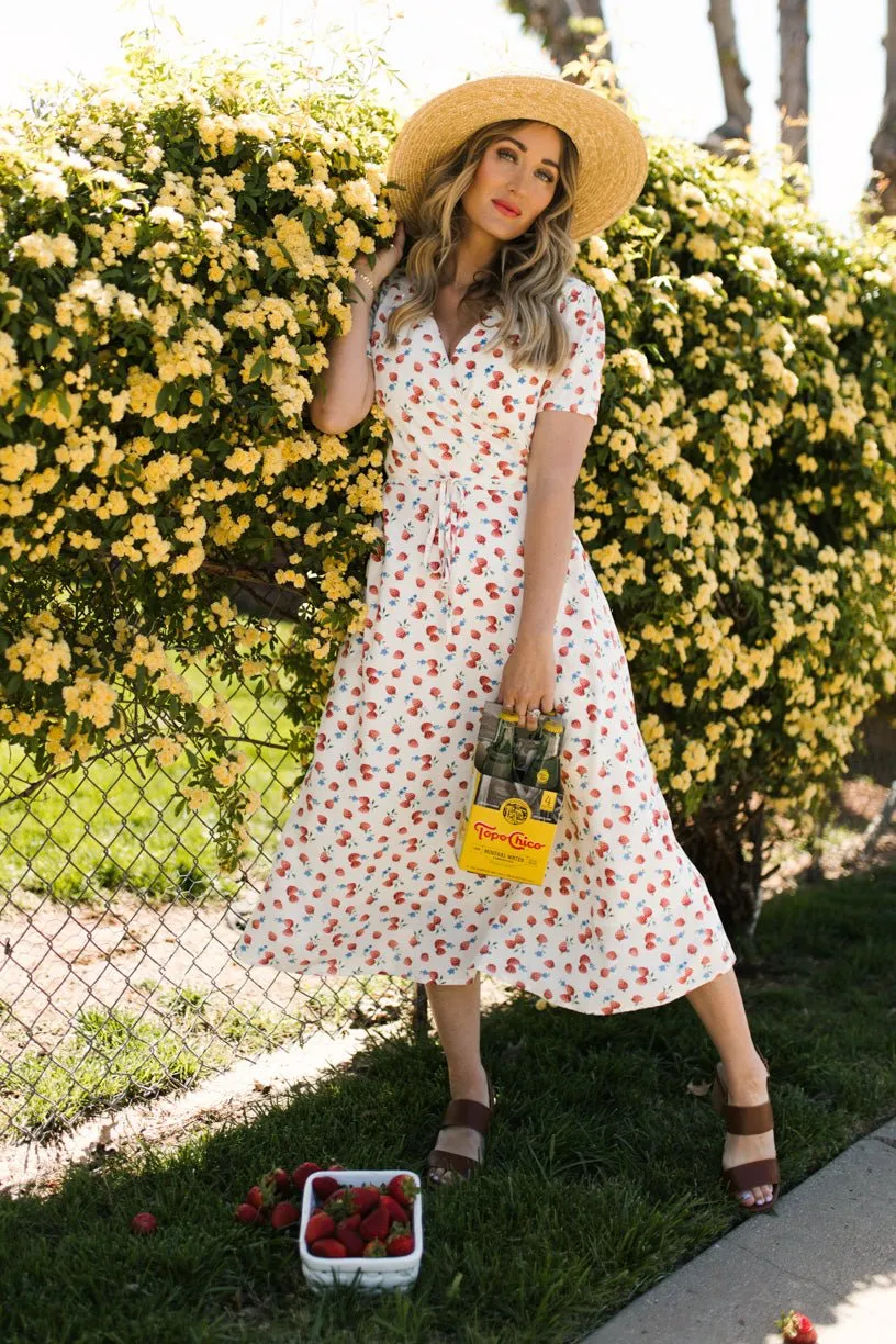 Lucy Dress in Strawberry Fields - FINAL SALE sold by Ivy City Co product image thumbnail 4