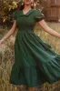 Addie Dress in Green - FINAL SALE sold by Ivy City Co