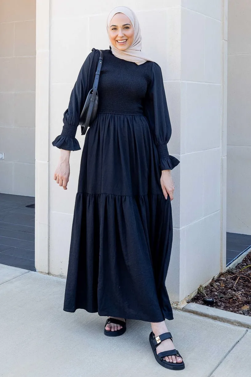 Leena Dress in Black sold by Ivy City Co product image thumbnail 5