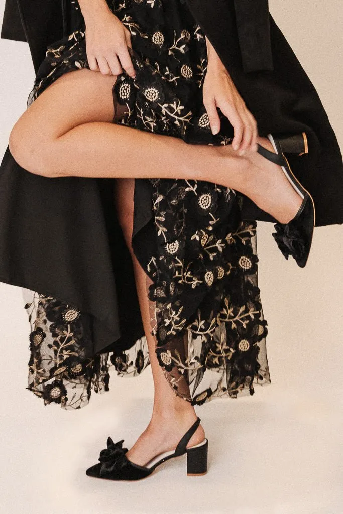 Eloise Black Bow Heel sold by Ivy City Co product image thumbnail 2