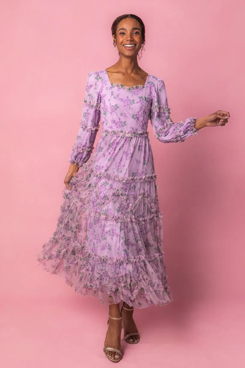 Catherine Dress in Lavender - FINAL SALE sold by Ivy City Co product image thumbnail 4