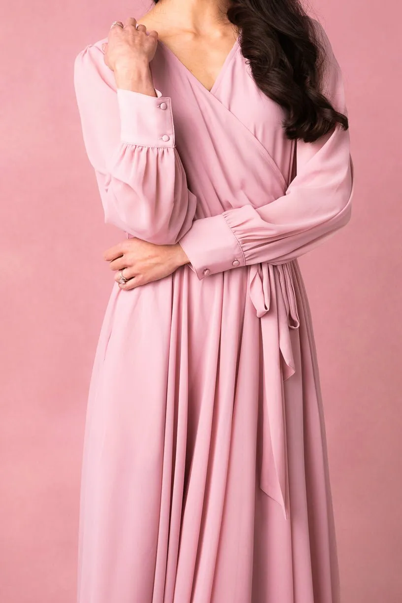 Andie Dress in Blush sold by Ivy City Co product image thumbnail 5