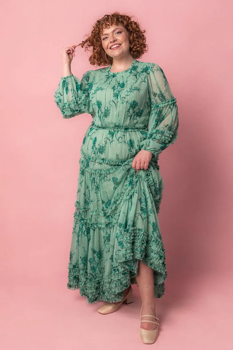 Geneva Dress in Bright Green - FINAL SALE sold by Ivy City Co product image thumbnail 5