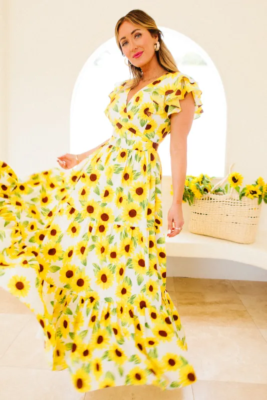 Trixie Dress in Sunflower - FINAL SALE sold by Ivy City Co