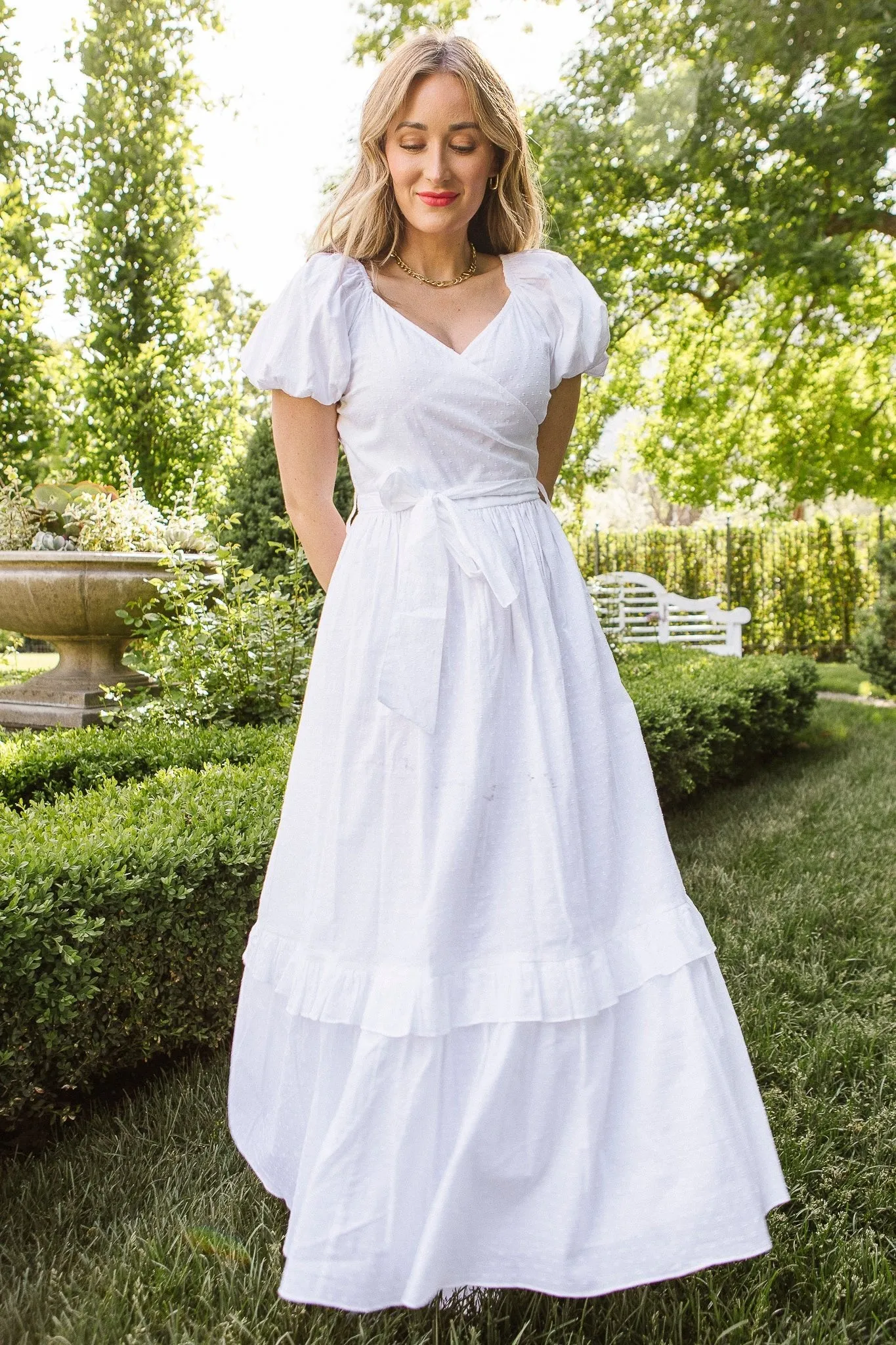 Antoinette Dress in White - FINAL SALE sold by Ivy City Co product image thumbnail 2