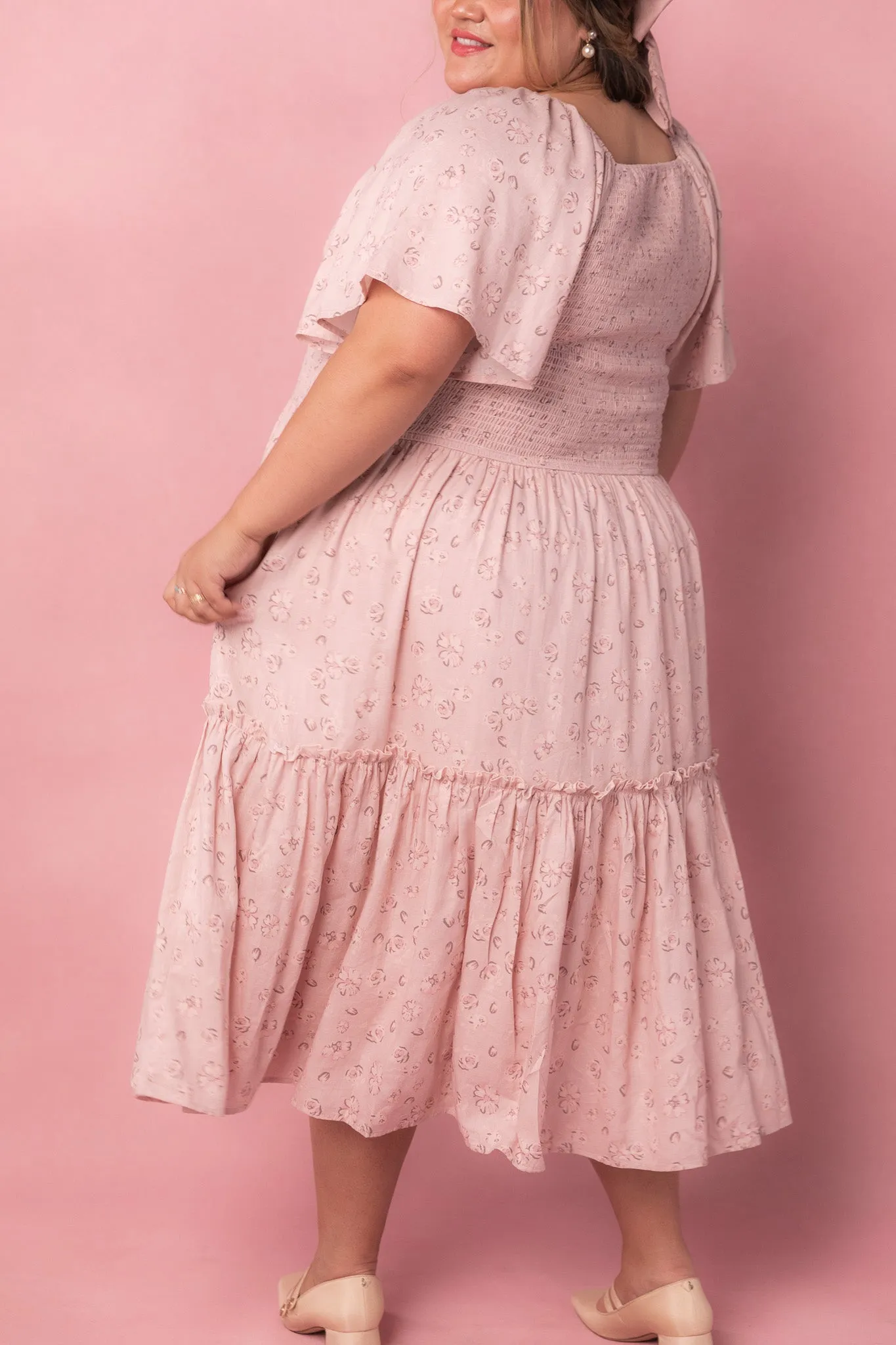 Lennon Dress in Dusty Pink - FINAL SALE sold by Ivy City Co product image thumbnail 4