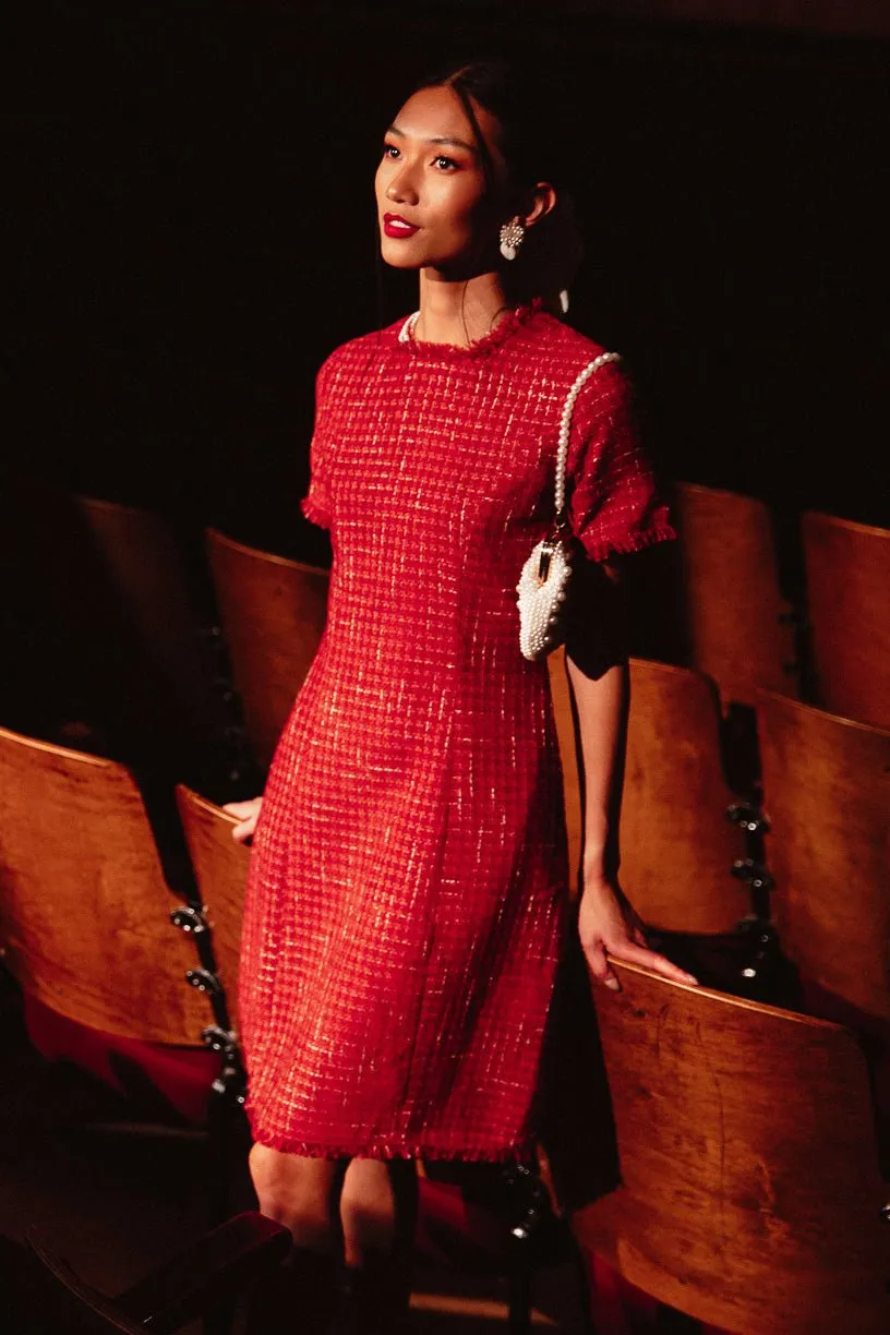 Reese Dress in Red - FINAL SALE sold by Ivy City Co