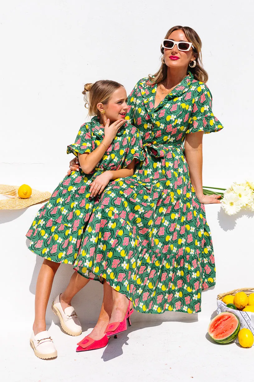 Sutton Dress in Citrus - FINAL SALE sold by Ivy City Co product image thumbnail 3