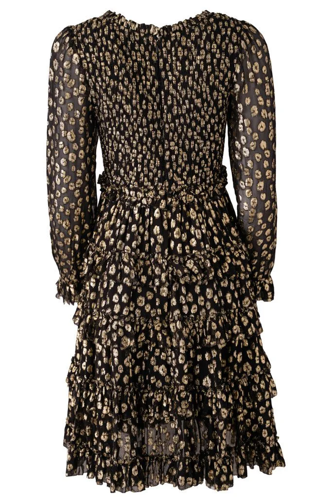 Sammy Dress in Black & Gold - FINAL SALE sold by Ivy City Co product image thumbnail 5