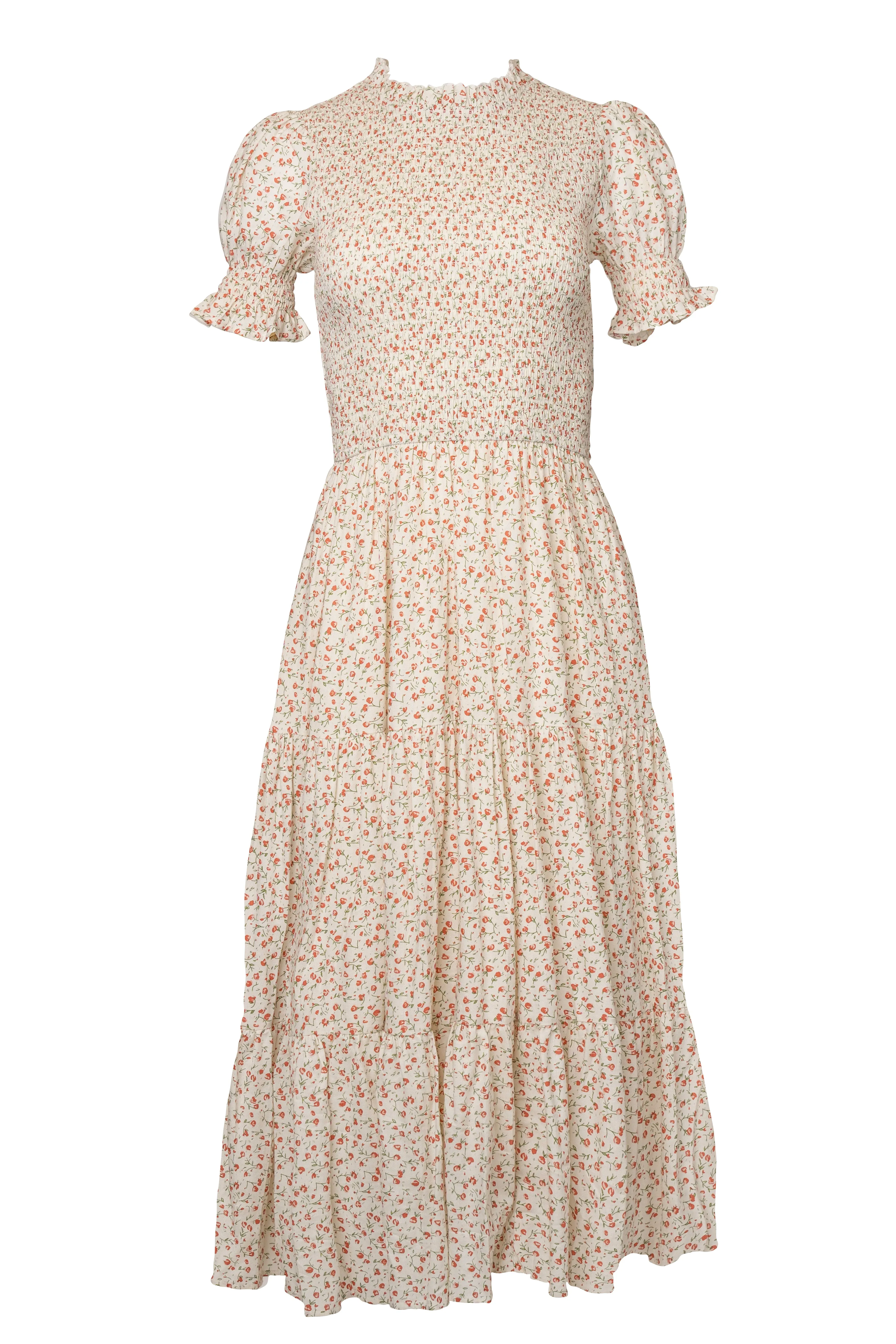Delia Dress in Ditsy Floral - FINAL SALE sold by Ivy City Co product image thumbnail 4