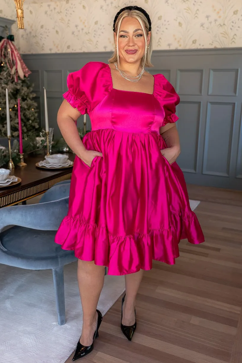 Coco Dress in Hot Pink - FINAL SALE sold by Ivy City Co product image thumbnail 5