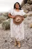 Hattie Dress in White Lace sold by Ivy City Co