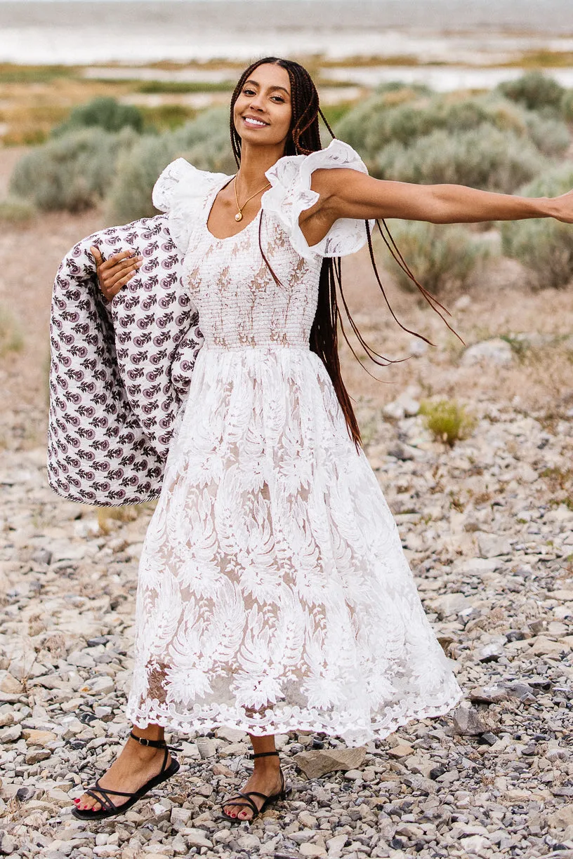 Hattie Dress in White Lace sold by Ivy City Co product image thumbnail 4