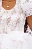 Hattie Dress in White Lace sold by Ivy City Co