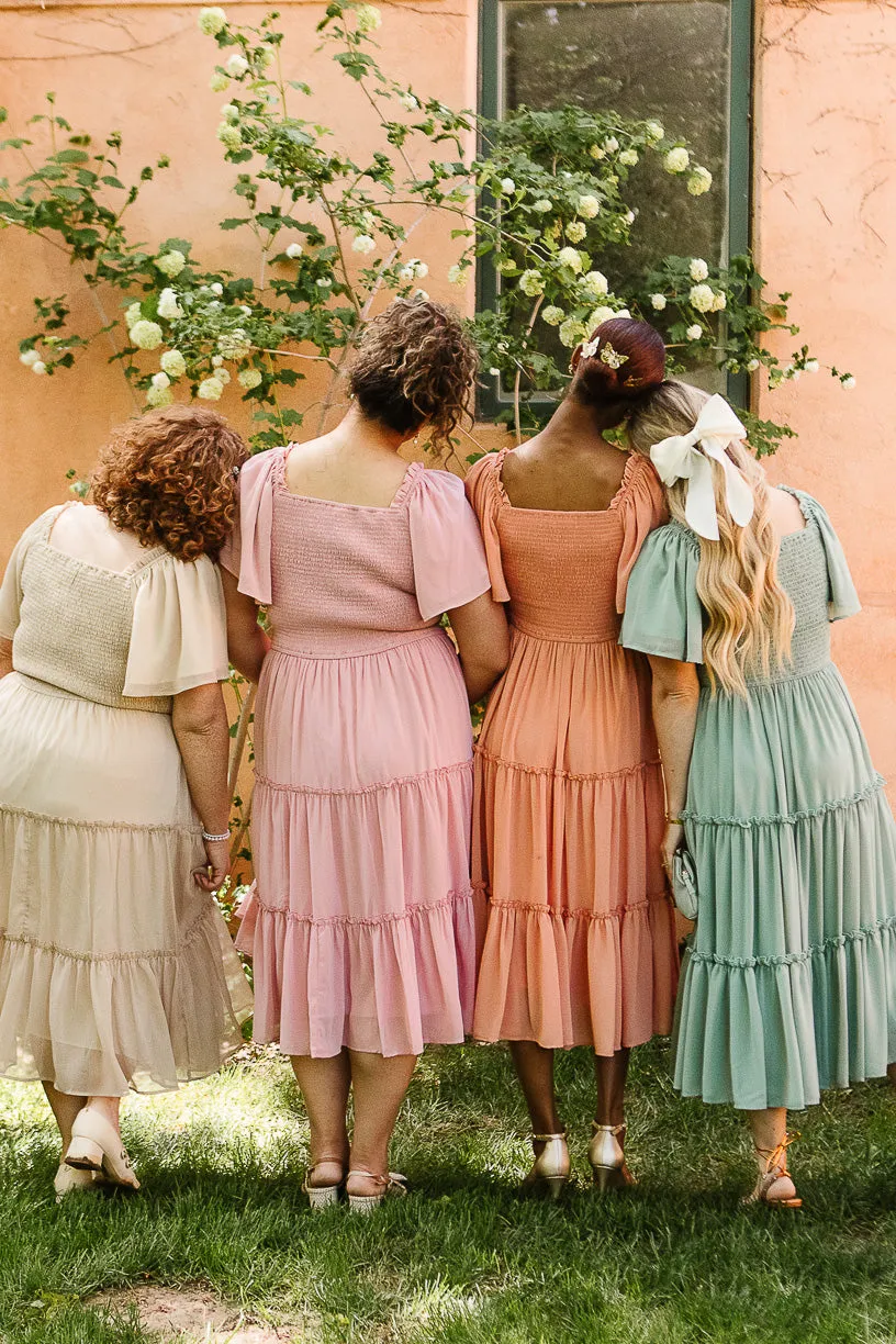 Ellie Dress in Sage Chiffon sold by Ivy City Co product image thumbnail 3